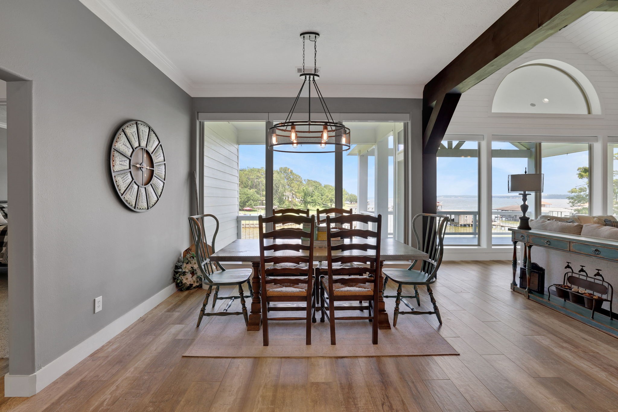 231 Ridge Cove Lane Coldspring, TX 77331 - Photo 12 of 50 Dedicated dining area offers the perfect space for everyday meals or holiday gatherings