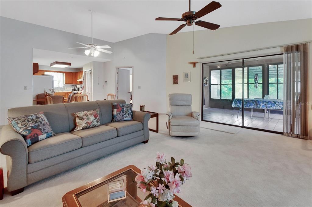 33 Rivocean Drive Ormond Beach, FL 32176 - Photo 3 of 31 a living room with furniture and a chandelier