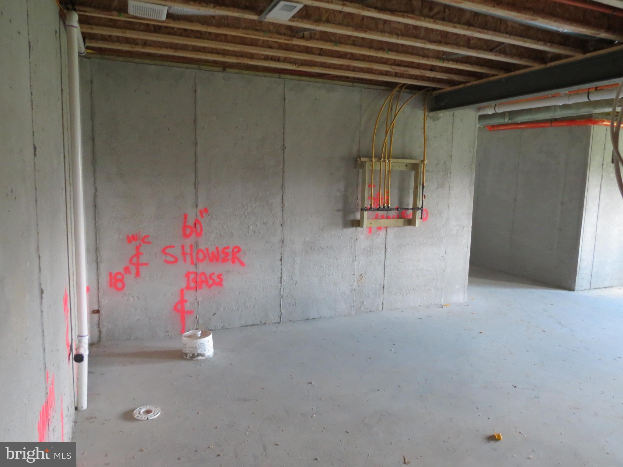 41 Wind Ridge Road Mount Airy, MD 21771 - Photo 26 of 30 Basement showing full bath rough in