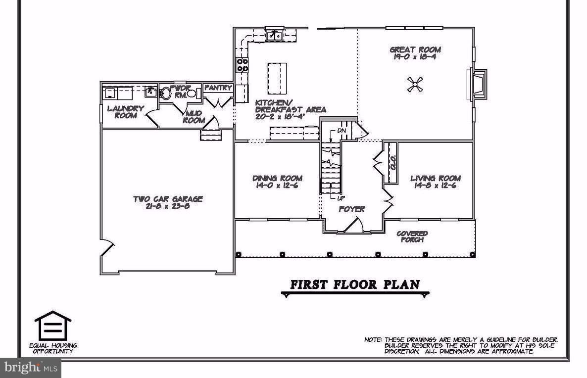 41 Wind Ridge Road Mount Airy, MD 21771 - Photo 29 of 30 First Floor Plan