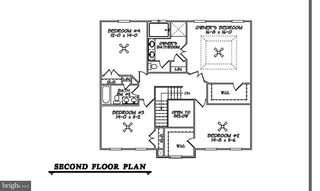 41 Wind Ridge Road Mount Airy, MD 21771 - Photo 30 of 30 Second Floor Plan