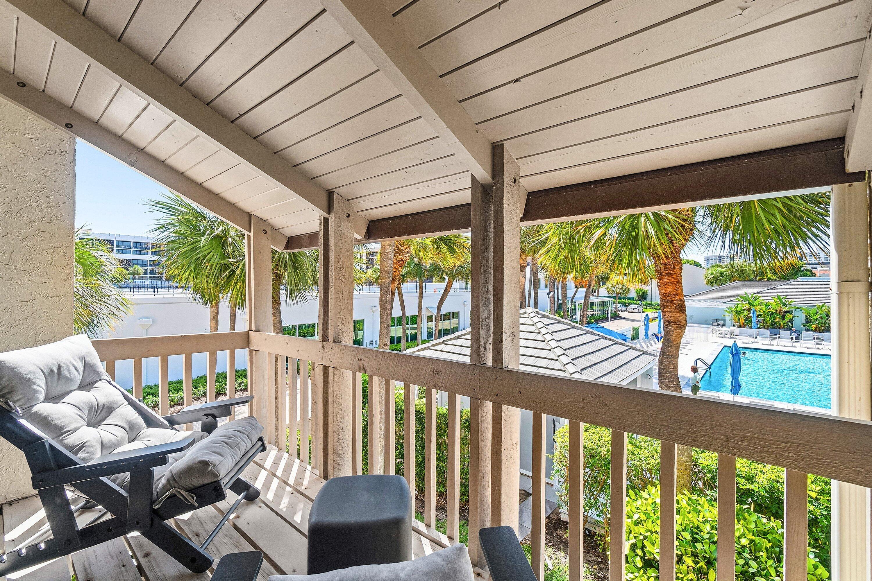 2717 North Ocean Boulevard, Unit 80 Boca Raton, FL 33431 - Photo 30 of 44 Balcony/terrace off primary