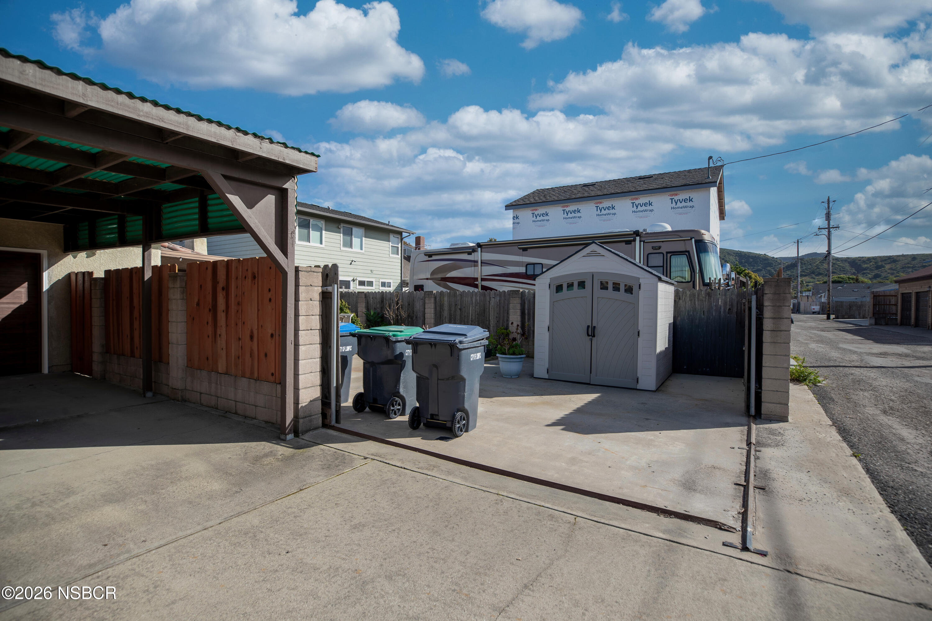 205 South E Street Lompoc, CA 93436 - Photo 40 of 49 a view of a car garage