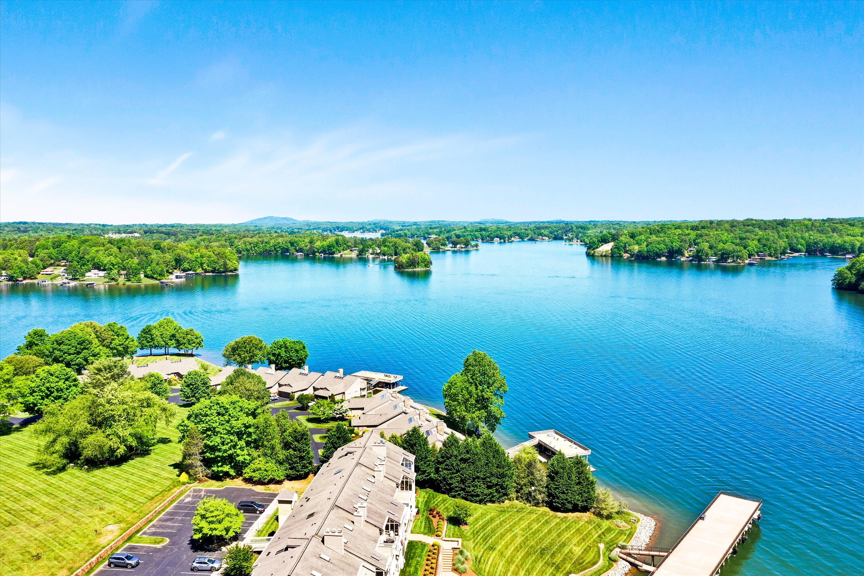 845 Gangplank Road, Unit 210 Moneta, VA 24121 - Photo 30 of 34 a view of a lake with a city view