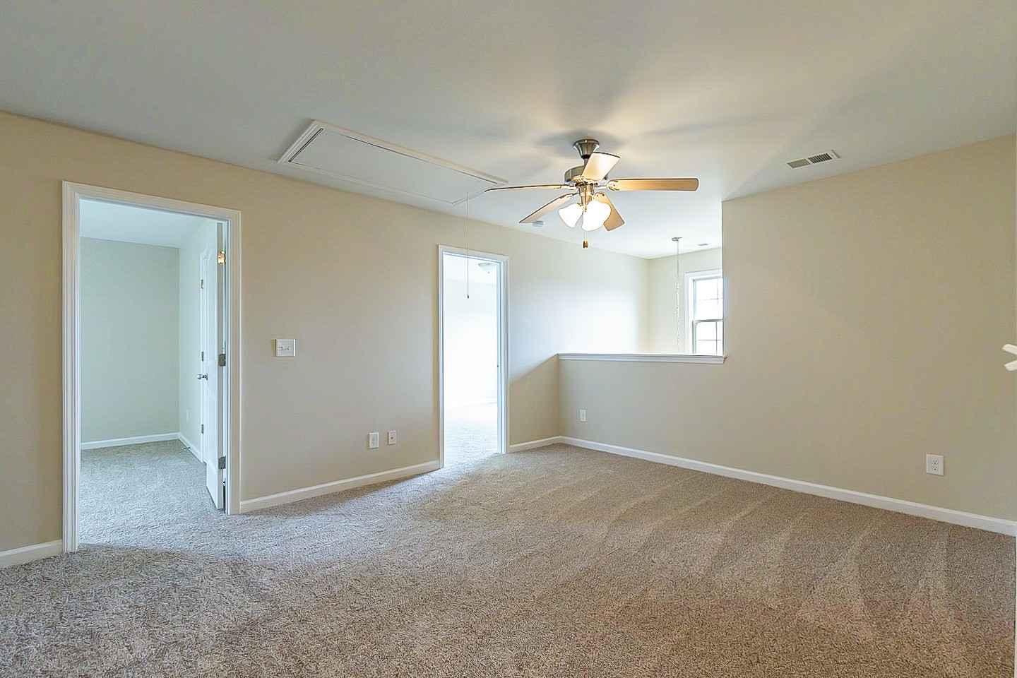 3005 Alan Drive Spring Hill, TN 37174 - Photo 27 of 31 an empty room with chandelier fan and windows