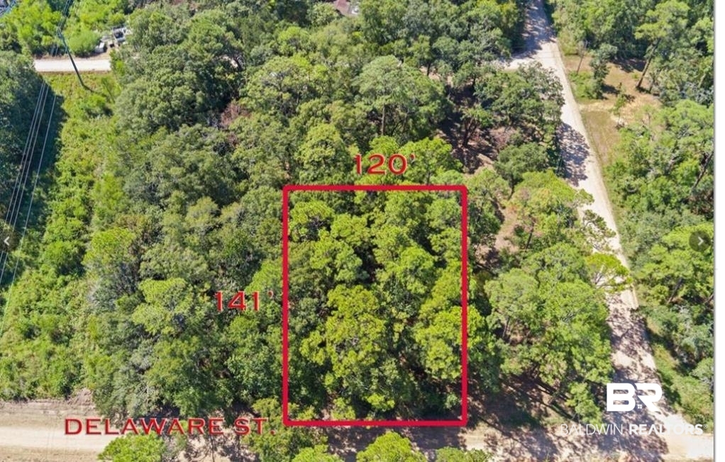 0 Delaware Street Coden, AL 36523 - Photo 2 of 3 Drone / aerial view