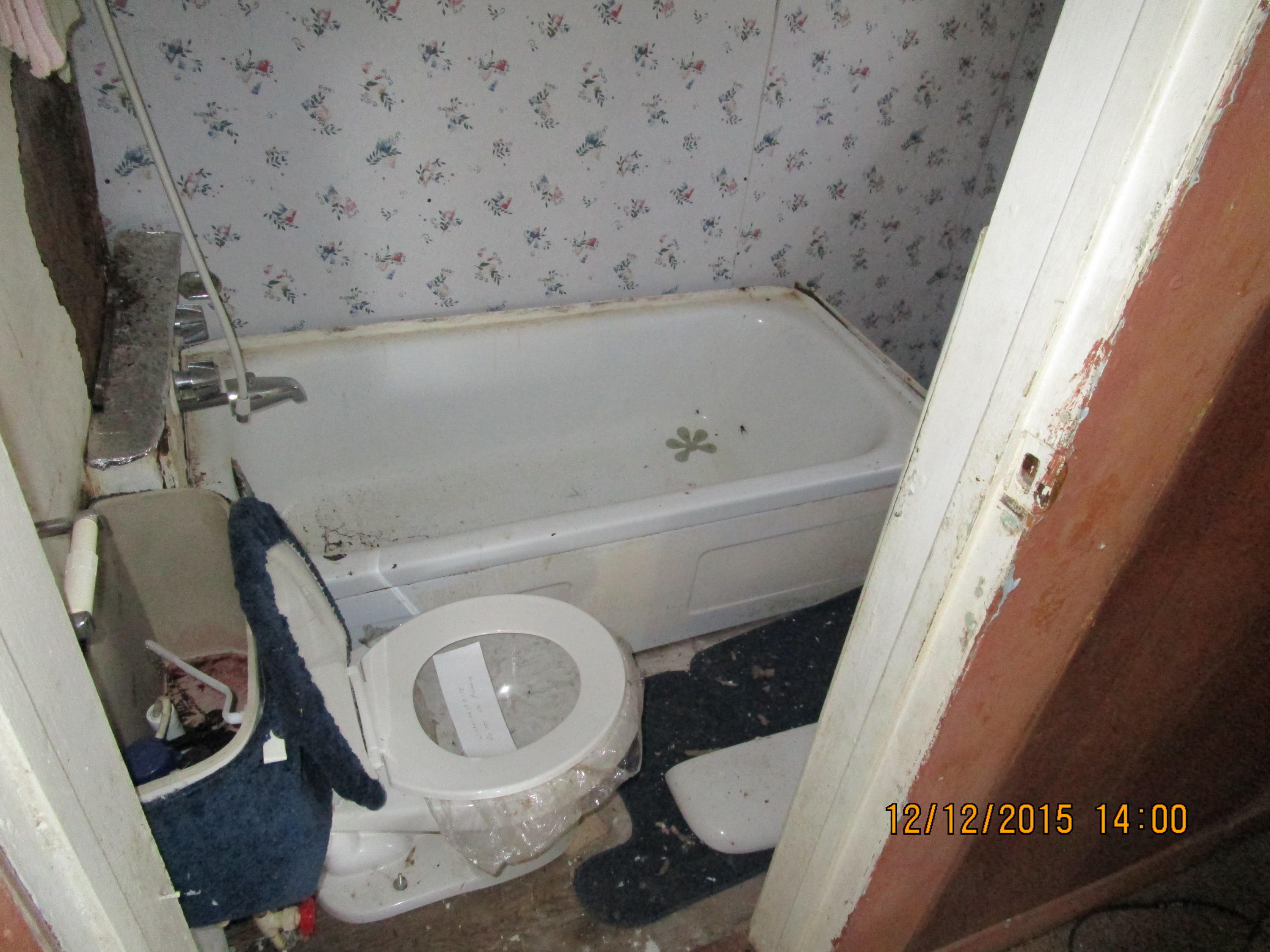 400 Edwards Road Penhook, VA 24137 - Photo 6 of 24 a bathroom with a toilet and a bathtub