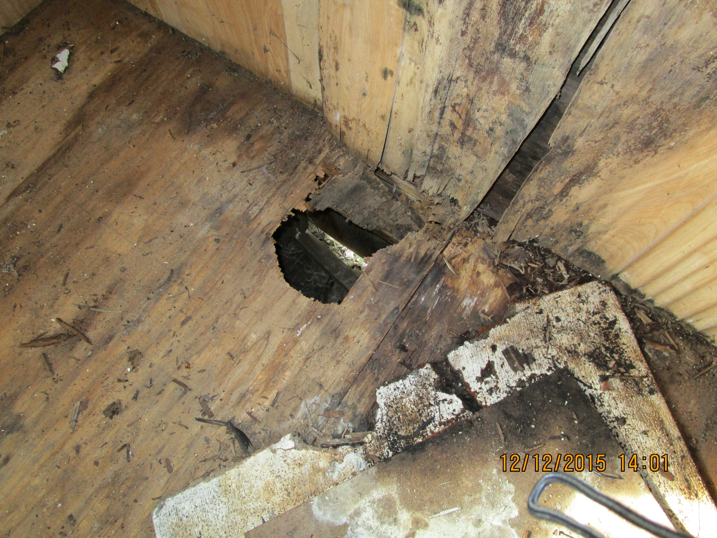 400 Edwards Road Penhook, VA 24137 - Photo 8 of 24 a view of water heater in wooden floor