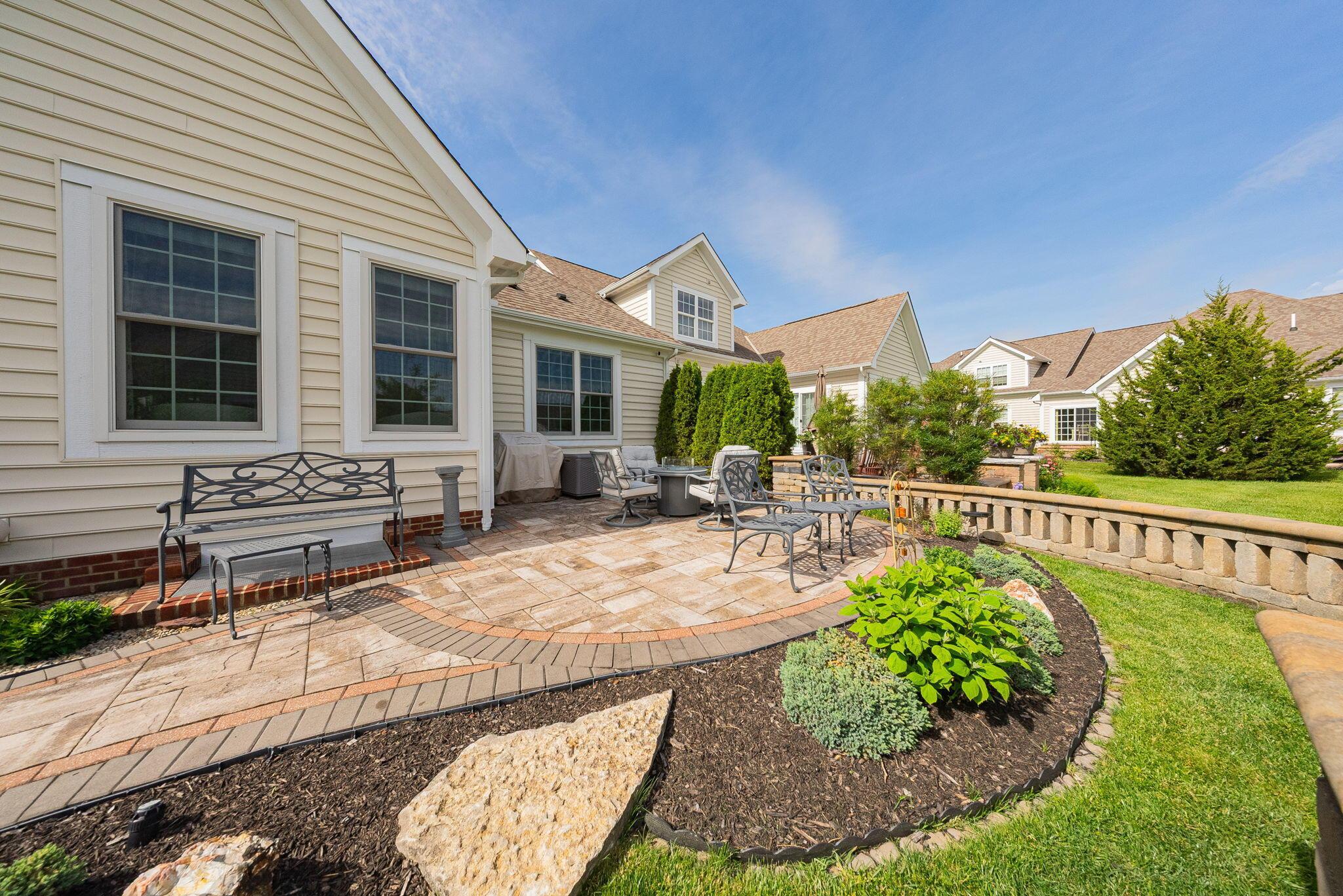 6183 Ray's Way, Unit 25 Hilliard, OH 43026 - Photo 63 of 88 Backyard - Patio