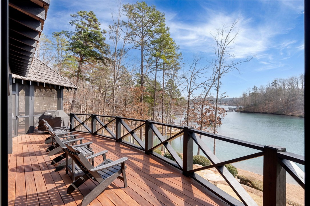 231 Quay Court Sunset, SC 29685 - Photo 16 of 48 View of Deck from Primary bedroom on the main level