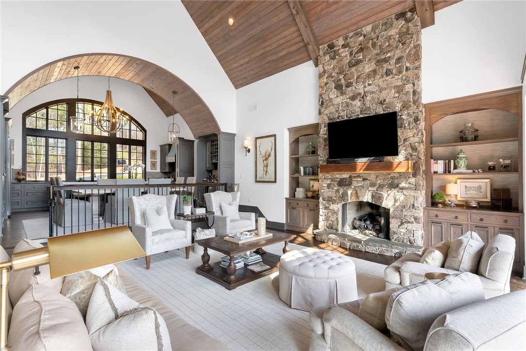 231 Quay Court Sunset, SC 29685 - Photo 6 of 48 Open concept living room, dining room and kitchen