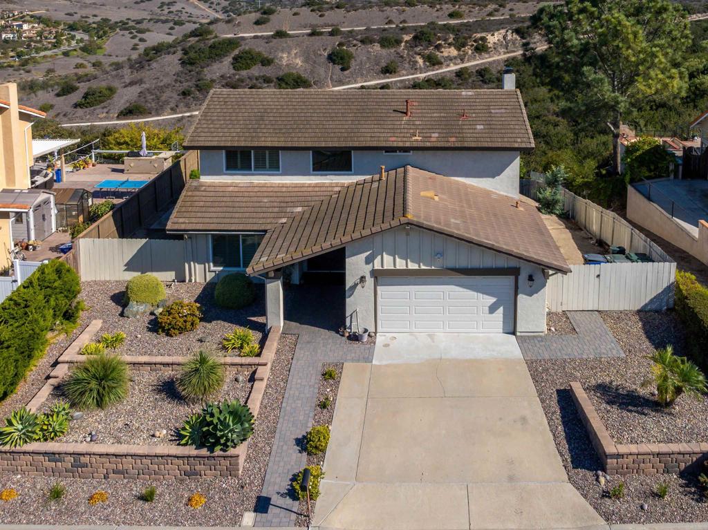 4363 Country Trails Lane Bonita, CA 91902 - Photo 2 of 27 an aerial view of a house with swimming pool and patio