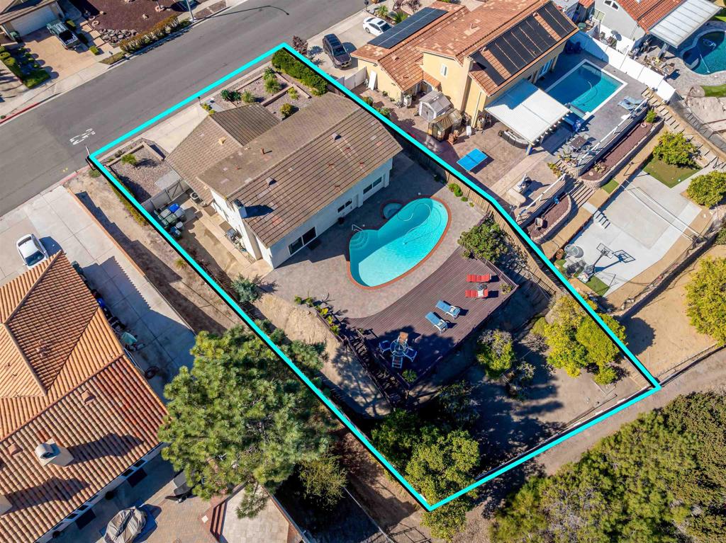 4363 Country Trails Lane Bonita, CA 91902 - Photo 27 of 27 an aerial view of a house