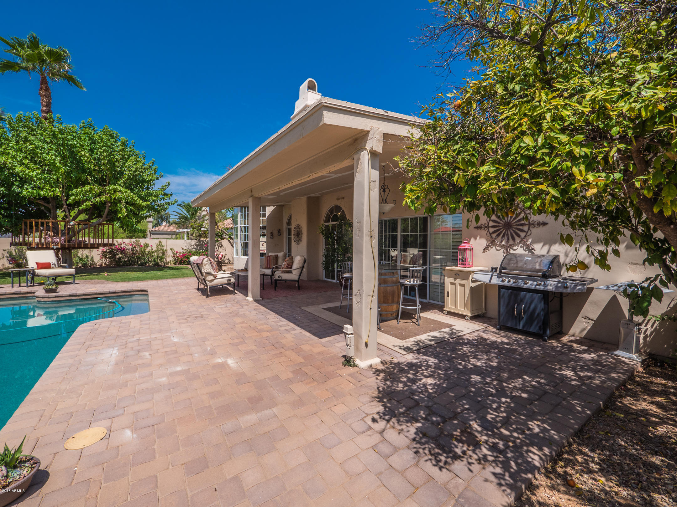 10095 East Doubletree Ranch Road Scottsdale, AZ 85258 - Photo 33 of 45 Updated Yard with Pavers throughout