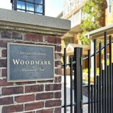 a sign on the side of a building