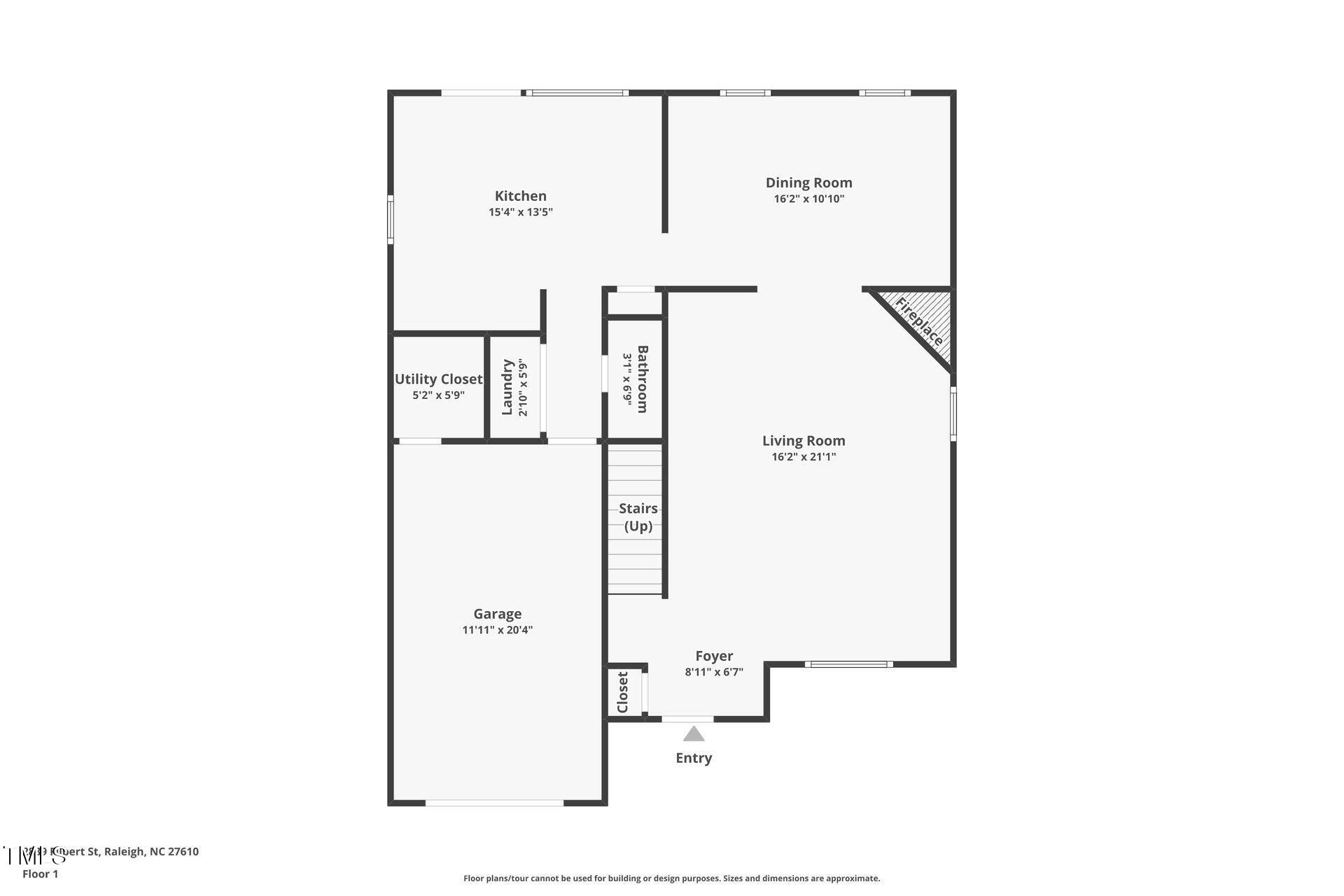 2839 Filbert Street Raleigh, NC 27610 - Photo 22 of 22 001-photo-floor-plan-14116916