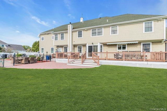 1509 Wad Riv Mnrvl Road Wading River, NY 11792 - Photo 6 of 19 a front view of a house with patio and garden