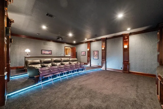 a view of a room with furniture