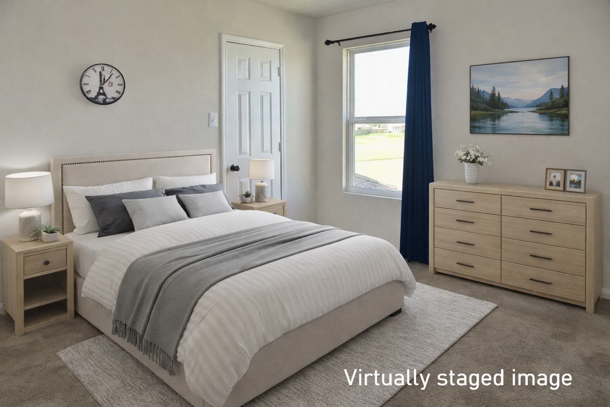 19211 Side Way Tomball, TX 77375 - Photo 35 of 36 a bedroom with a bed and a window