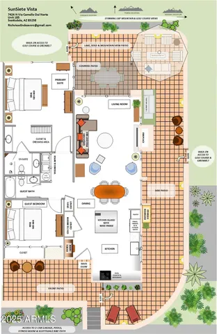 $6,500 | 7424 North Vía Camello Del Norte, Unit 185, Scottsdale, AZ 85258