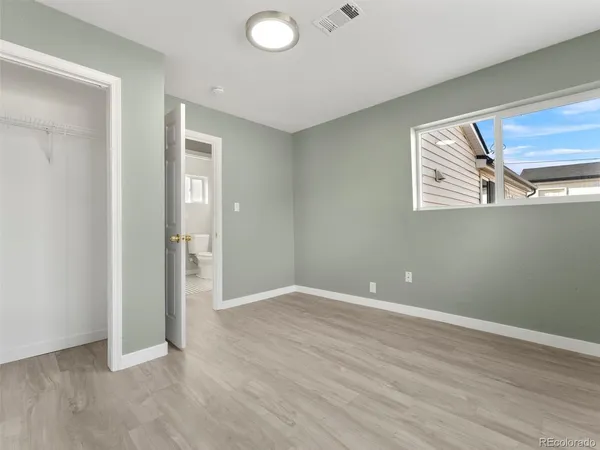 wooden floor in an empty room