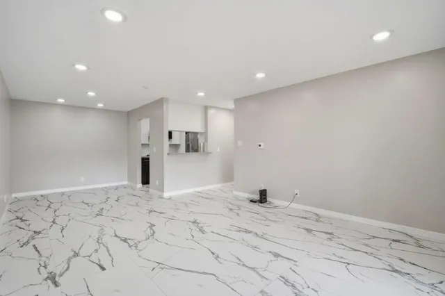 a view of empty room