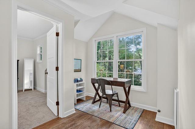 123 Mimosa Place Decatur, GA 30030 - Photo 26 of 48 a workspace room with furniture and a window