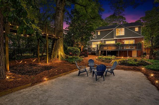 123 Mimosa Place Decatur, GA 30030 - Photo 48 of 48 a view of a house with a patio
