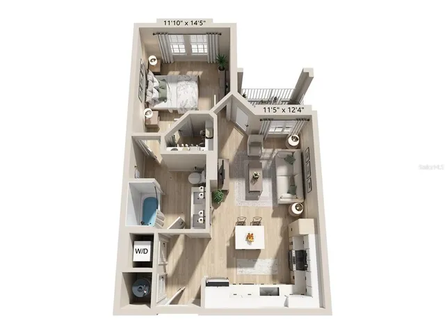 $1,840 | 2285 Crown Vlg Road, Unit A1, Ocoee, FL 34761