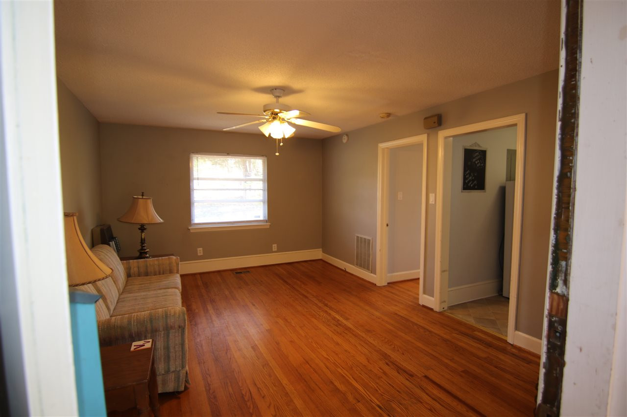 3507 Pickett Road Durham, NC 27705 - Photo 6 of 30 In-Law Suite or One Bedroom Apartment features a Living Room, Full Kitchen with Washer & Dryer, Hardwood Floors, Bedroom and Full Bath. A Great In-Law Suite or Rental Opportunity. In-Law Suite or Apartment