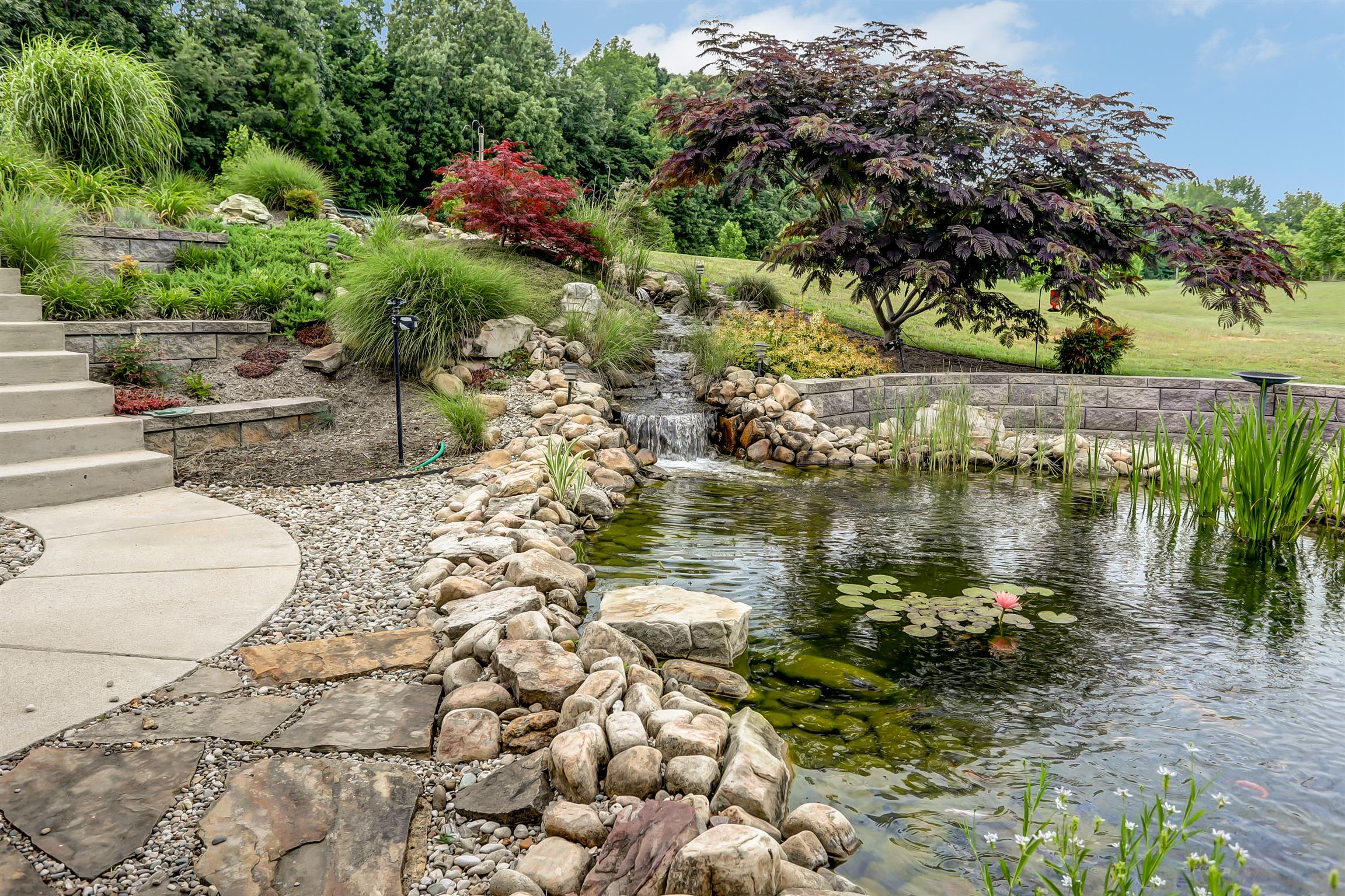 2377 Pleasant View Road Pleasant View, TN 37146 - Photo 5 of 30 amazing 19x13 Koi water garden - 2 speeds for waterfall.5.5 ft deep