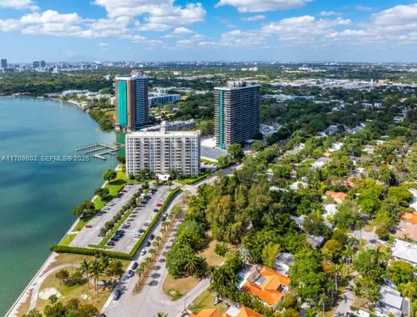 a view of a city with lake