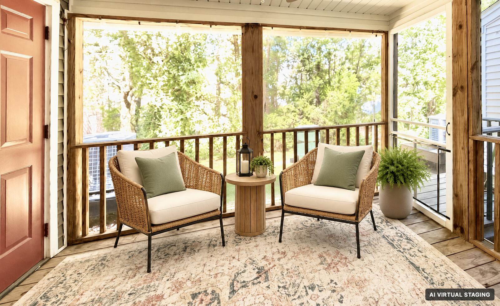 428 Doane Way Wando, SC 29492 - Photo 29 of 35 21 Screened Porch - Virtually Staged - A