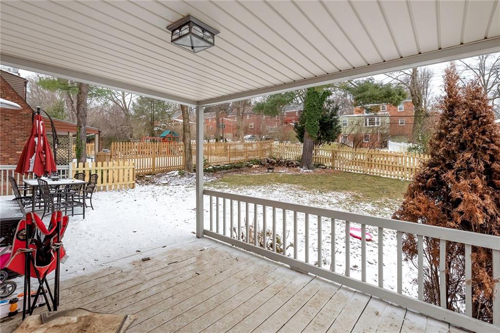 337 Sleepy Hollow Road Pittsburgh, PA 15228 - Photo 20 of 24 Back deck and yard.