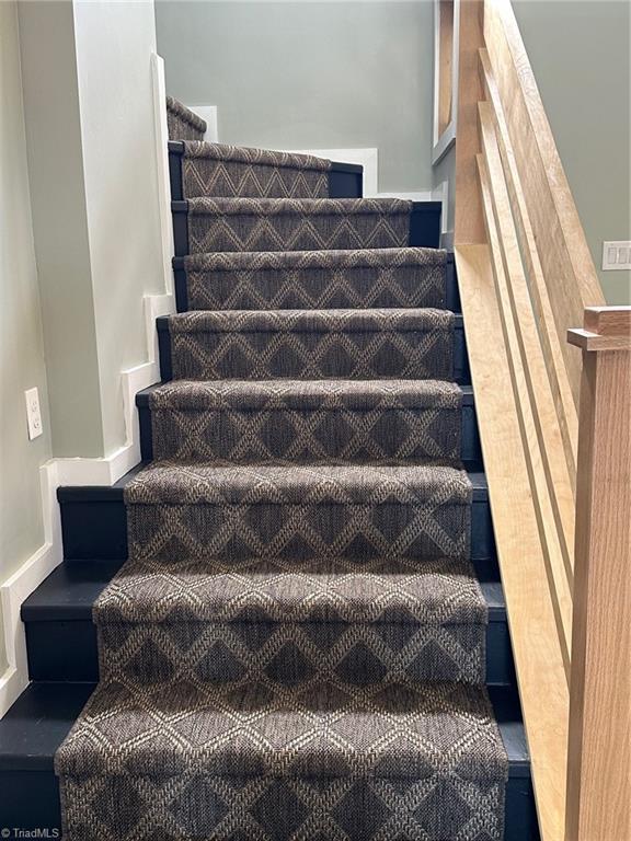 4595 Grace Chapel Road Granite Falls, NC 28630 - Photo 24 of 34 Stairs to Loft