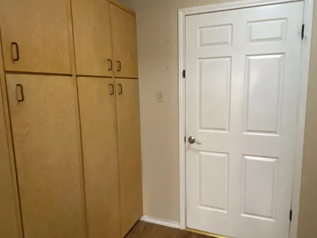 a view of a closet