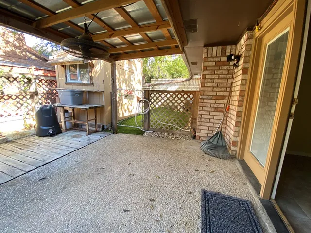 a view of storage and utility room