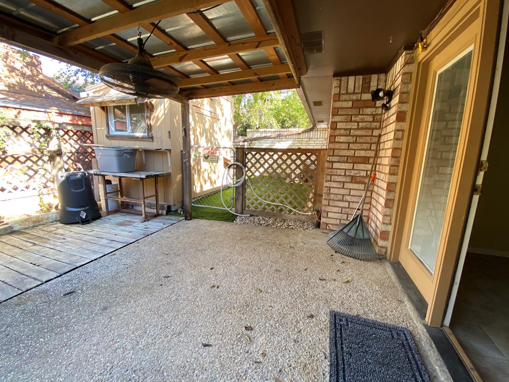 802 Lois Street Kerrville, TX 78028 - Photo 9 of 25 a view of storage and utility room