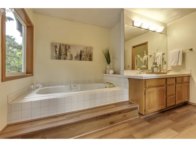 a bathroom with a sink and a bathtub