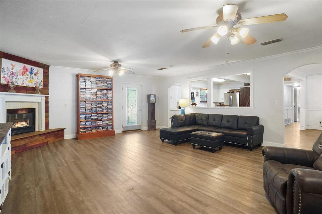 3200 Farm To Market 51 Decatur, TX 76234 - Photo 4 of 22 a living room with furniture and a fireplace
