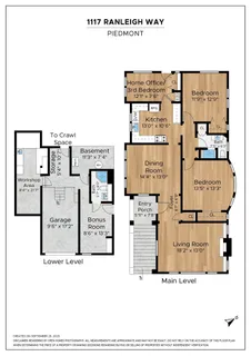 $1,075,000 | 1117 Ranleigh Way, Piedmont, CA 94610