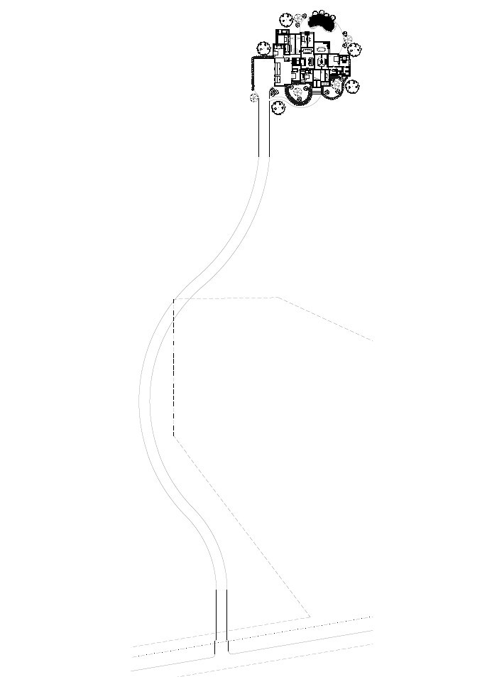 0 Westview Drive Huntsville, TX 77320 - Photo 11 of 12 Concept Plan - winding driveway