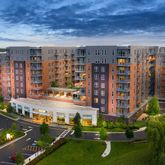 a view of swimming pool with outdoor seating