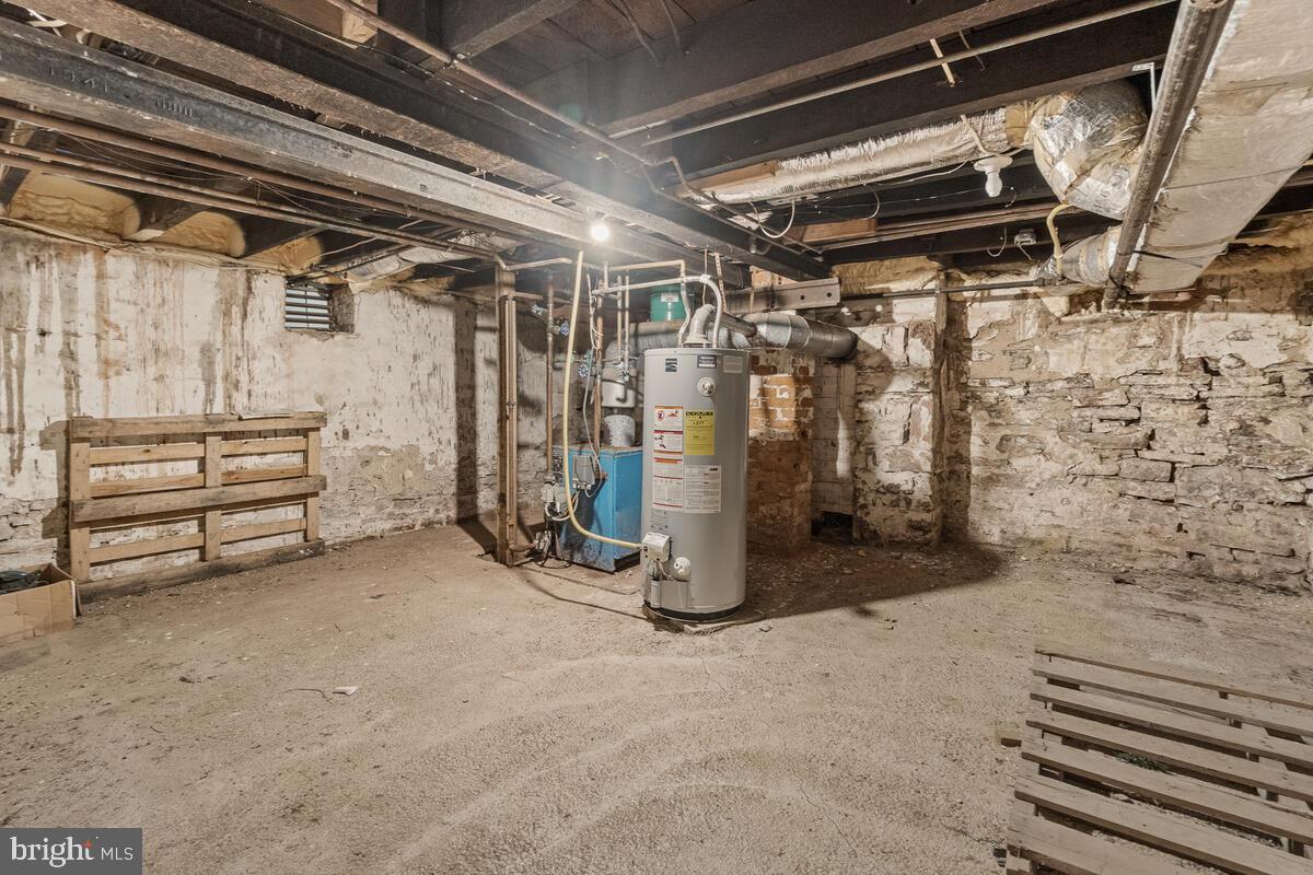 14409 Old Frederick Road Rocky Ridge, MD 21778 - Photo 57 of 82 Basement w/Hot Water Heater