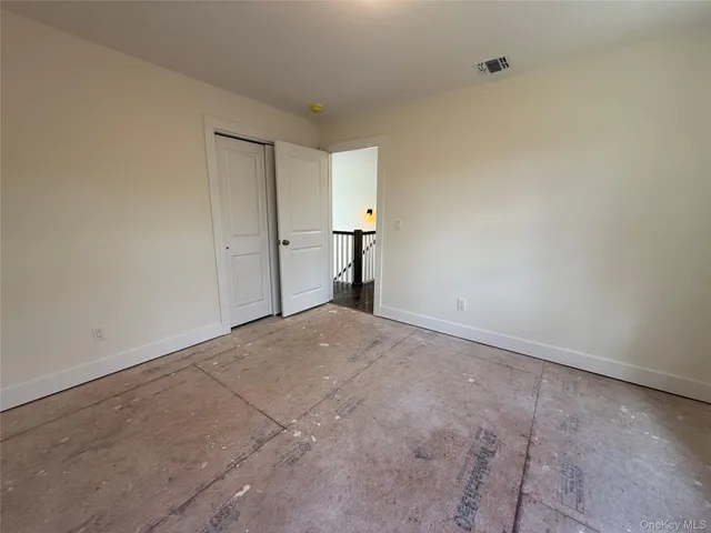 a view of empty room