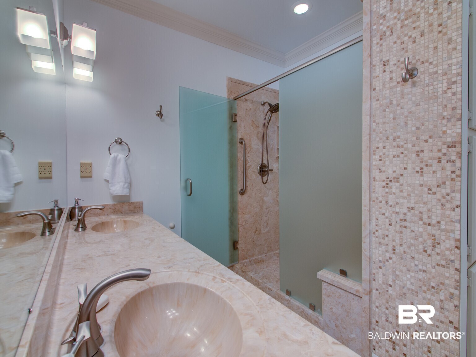 6401 Thompson Lane Daphne, AL 36526 - Photo 24 of 38 Double vanity and shower