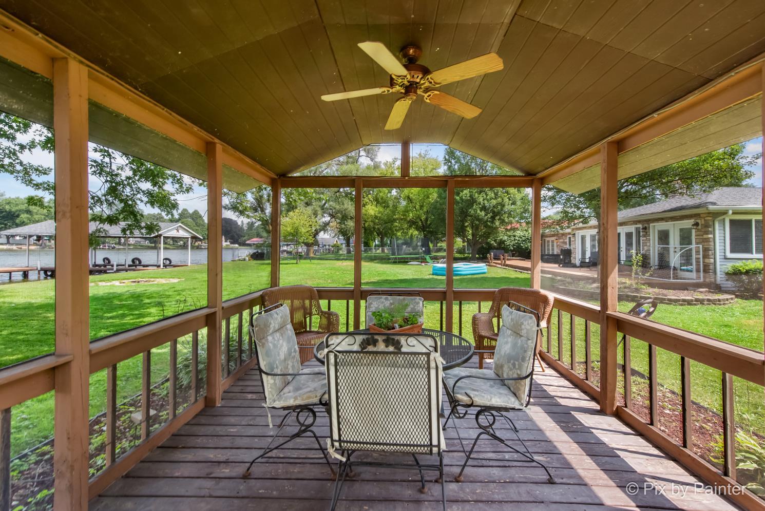1423 North River Road McHenry, IL 60051 - Photo 3 of 49 a view of a chairs and table in the balcony
