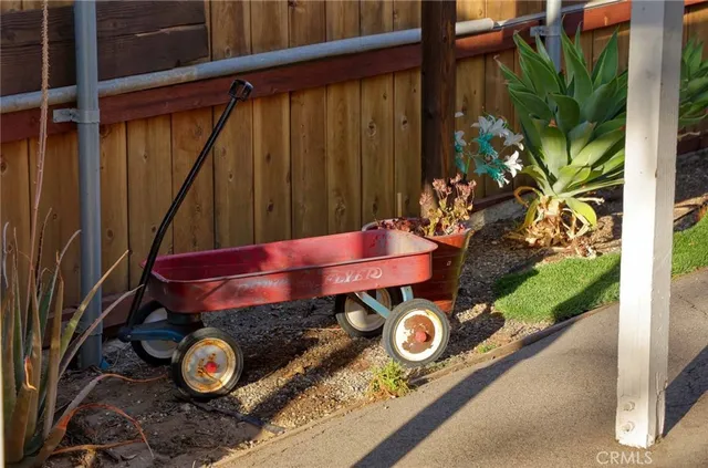 a view of a house with a mountain in the background