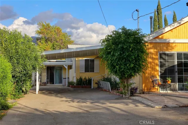 a view of outdoor space and patio