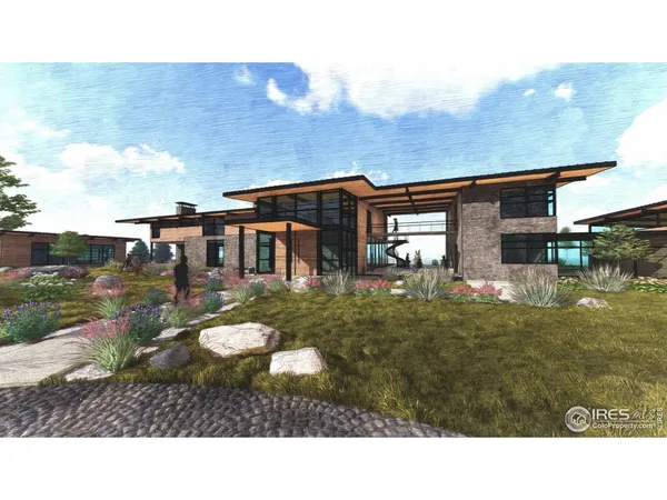 a black and white photo of a house